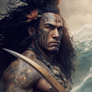 Hawaiian warrior, surfer, 4k, Hd, Disney